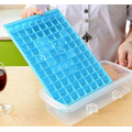 Kitchen ice cube trays molds maker plastic square big small